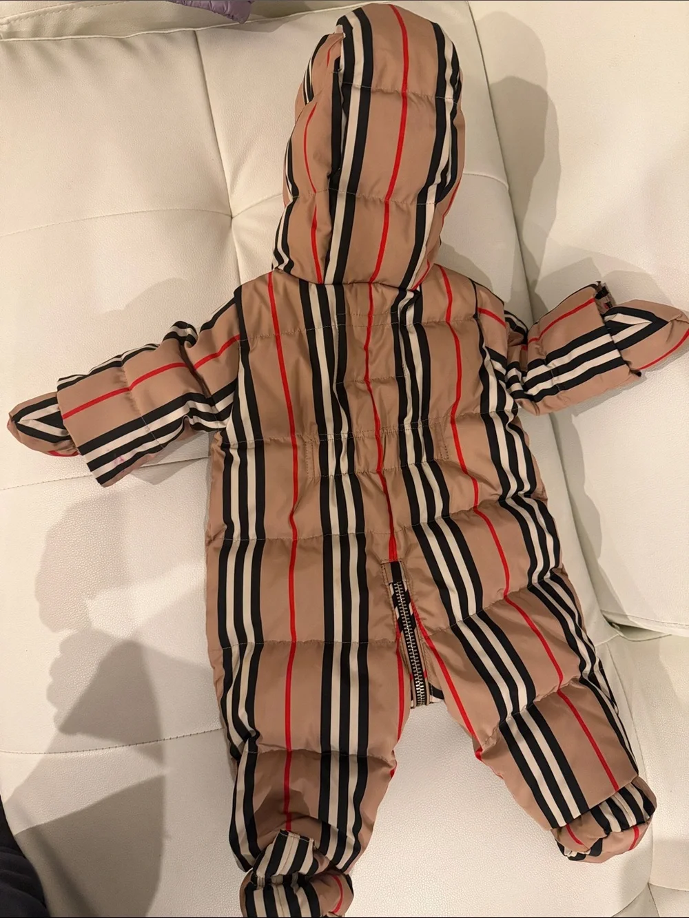 Burberry quilted hooded